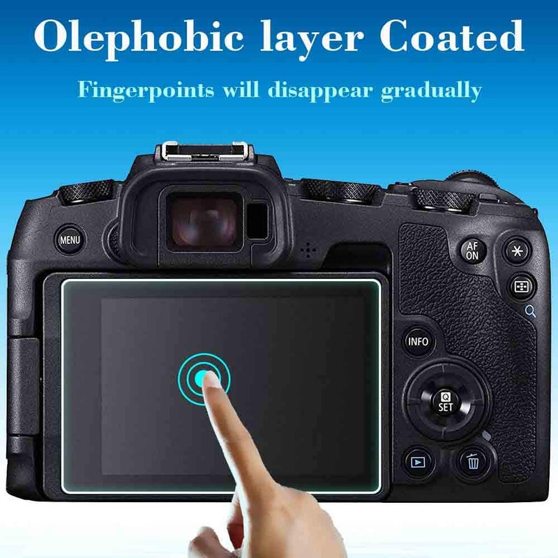 ULBTER EOS RP Glass Screen Protector for Canon EOS RP Mirrorless Digital Camera, ULBTER 9H Tempered Glass Screen Protector Edge to Edge Protection,Anti-Scrach Anti-Fingerprint Anti-Dust Anti-Bubble [3 Pack] - Image 4